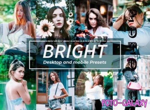 8 Bright Lightroom Presets