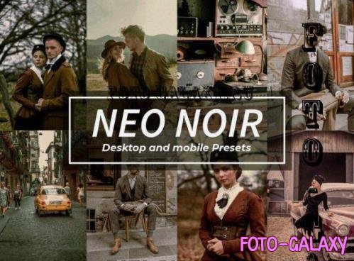10 Neo Noir Lightroom Presets