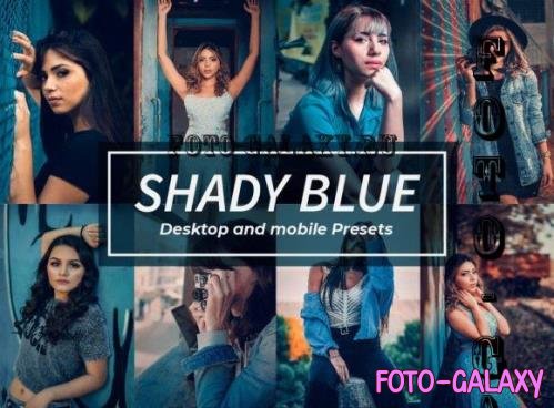 8 Shady Blue Lightroom Presets