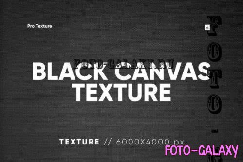 10 Black Canvas Texture HQ - 11014230