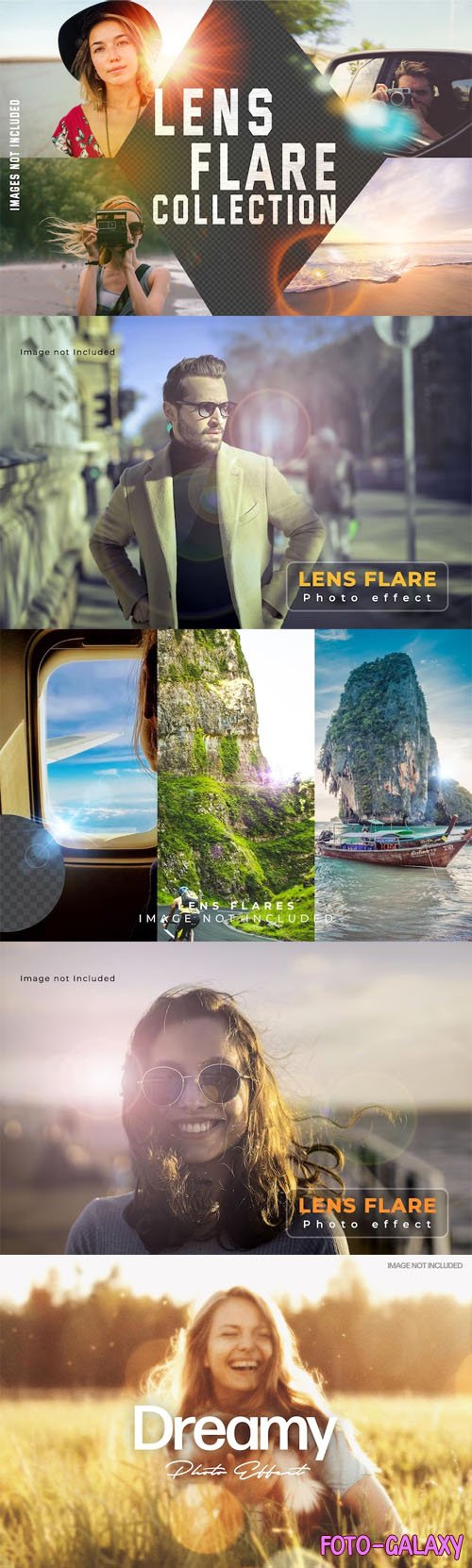 Lens Flare Photo Effects - Premium Collection for Photoshop