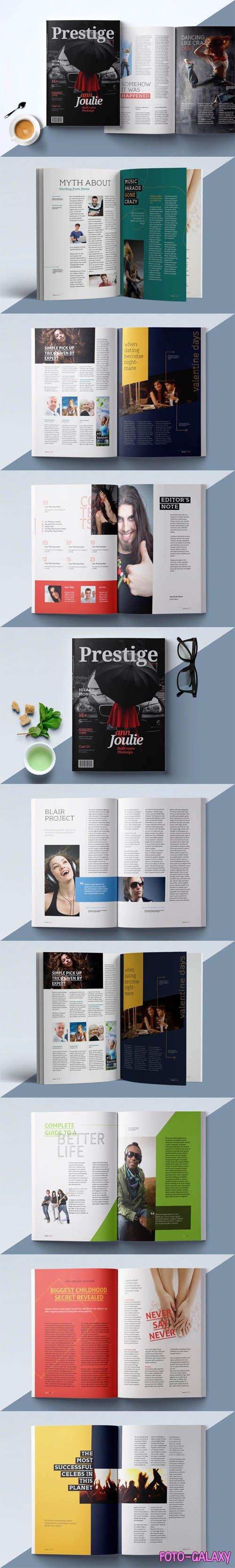 Magazine InDesign Template [24 Pages]