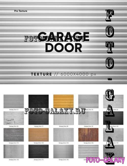 20 Garage Door Texture HQ - 17648817