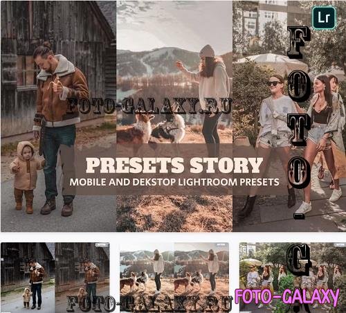Presets Story Lightroom Presets Dekstop and Mobile - BUG3WTT
