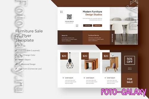 Furniture DL Flyer Template Design - TG688EP