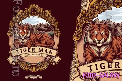 Tiger Man Vintage Designs