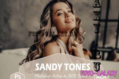 10 Sandy Tones Photoshop Actions And ACR Presets, Beige - 2660451