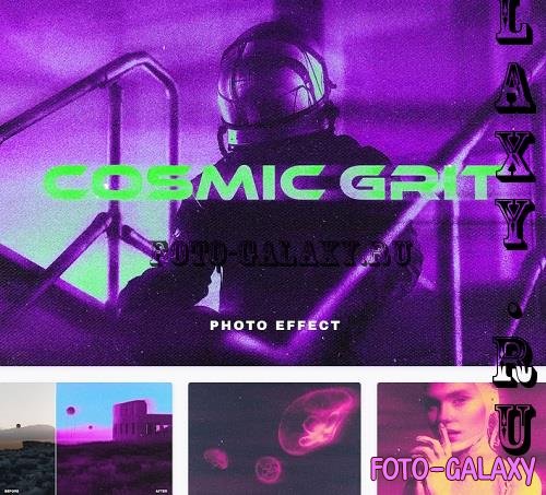 Cosmic Grit Photo Effect - 31380251