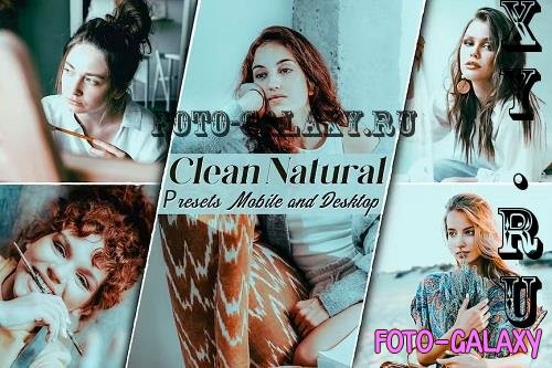 Clean Natural Portrait Presets Mobile and Desctop - T32AJFA