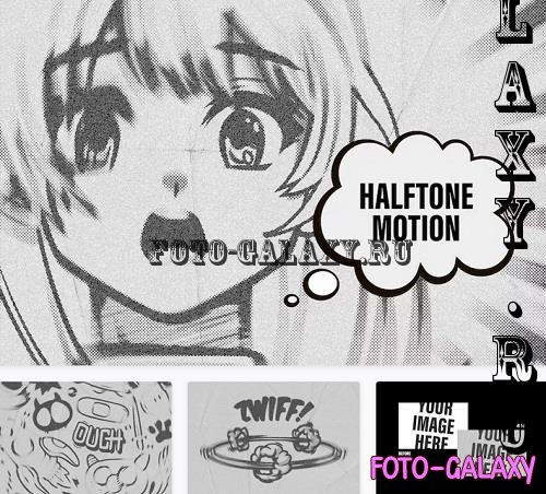 Halftone Motion Effect - 26690129