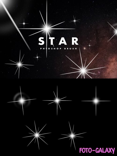 5 Stars Brushes for Photoshop