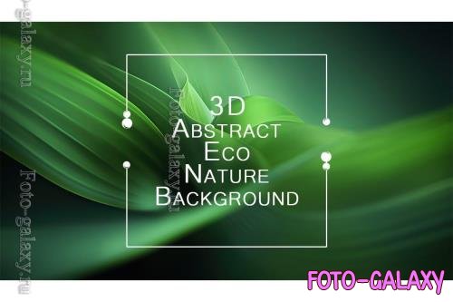 3D Abstract Eco Nature Background vol 3