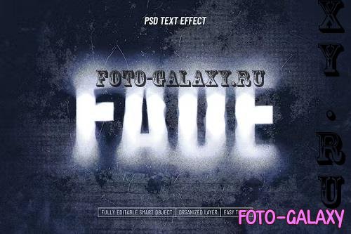 Fade Texture Photoshop Text Effect - XY9CZCG