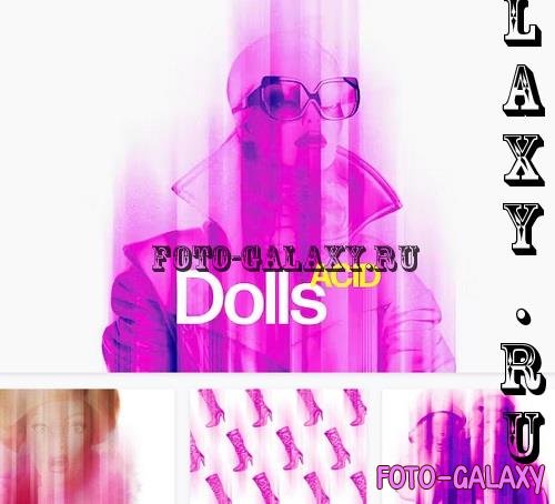 Acid Dolls Photo Effect - 42189926