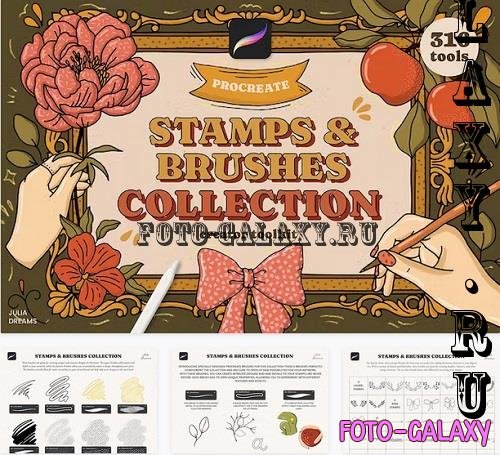 Stamps & Brushes Collection - 42148783