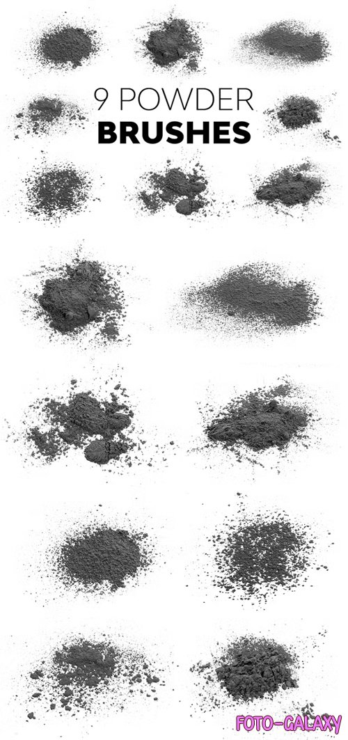 Amazing Powder Effect Brushes for Photoshop