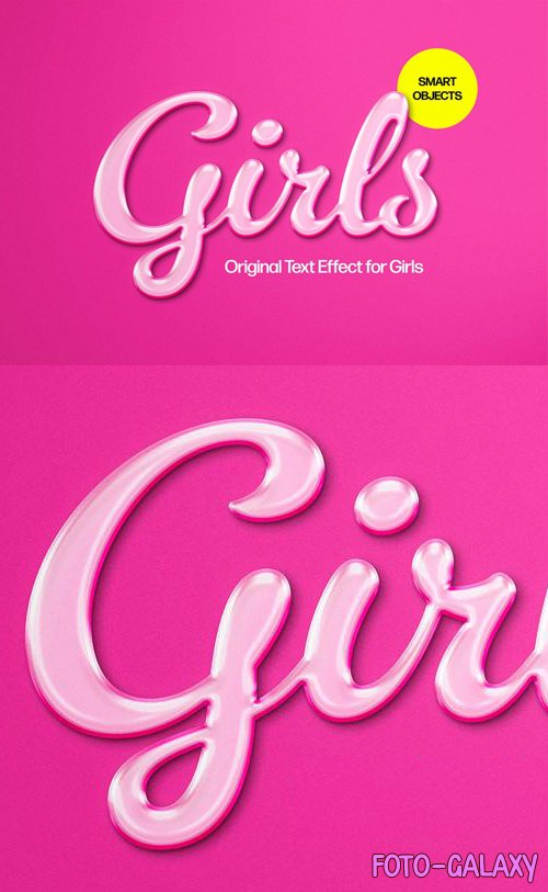 Girls - Photoshop Text Effect