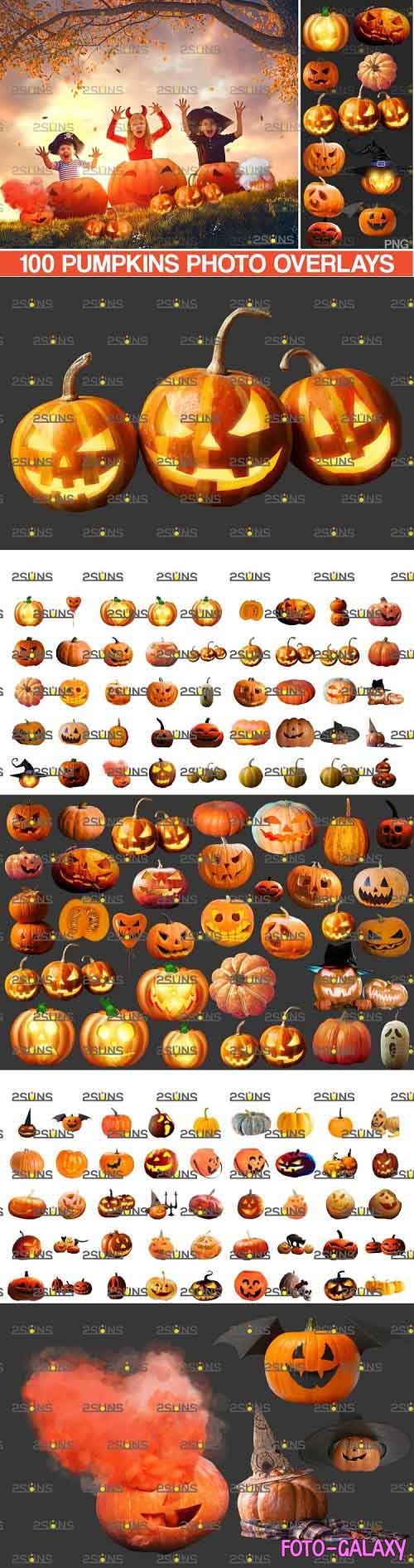 100 Halloween overlay & Halloween pumpkin overlays - 994993