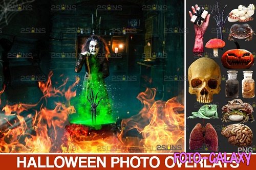 Halloween clipart Halloween overlay, Photoshop overlay - 953031