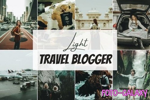 Light - Travel Blogger Mobile Lightroom Preset