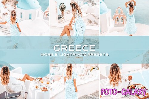 CreativeMarket - 5 Greece Lightroom Presets 5698922