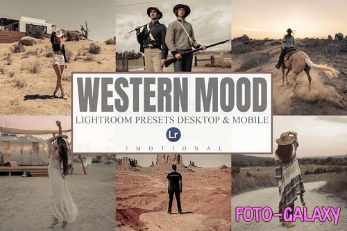 7 Western Mood Mobile and Desktop Lightroom presets - 1137950