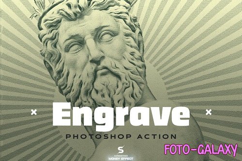 Engrave Photoshop Action Kit - & Duotone FX