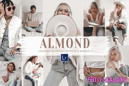 10 Almond Mobile & Lightroom Presets - 5956379