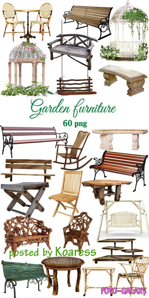   png   - Garden furniture png clipart