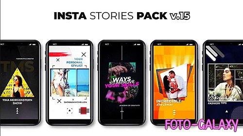 Insta Stories Pack v 15 16255936 - Project for After Effects