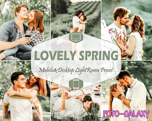 12 Lovely Spring Mobile & Desktop Lightroom Presets