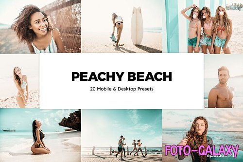 20 Peachy Beach Lightroom Presets - 6132129
