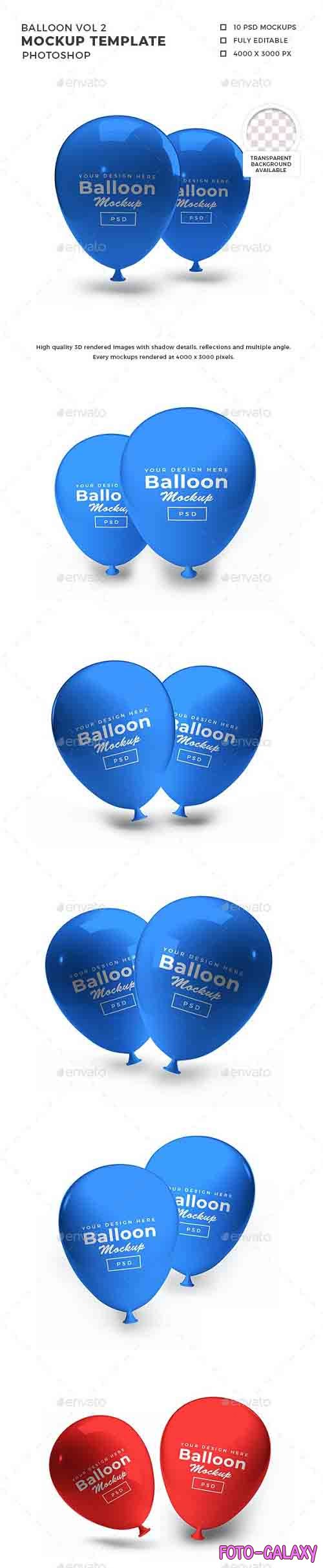 Balloon 3D Mockup Template Vol 2 - 32380478 - 1393201