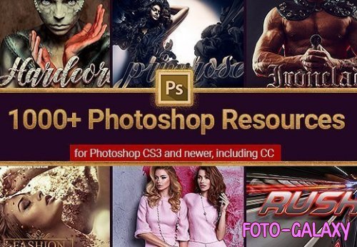 InkyDeals - 1000+ Photoshop Resources Bundle