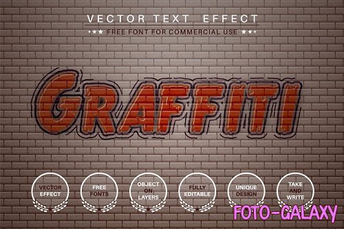 Graffity - editable text effect - 6209916