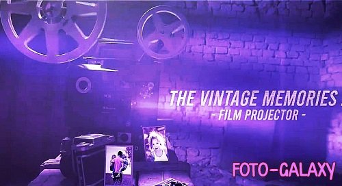 Vintage Memories - Film Projector 2 619204 - Project for After Effects