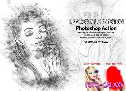 Incredible Sketch PS Art Action - 6135329