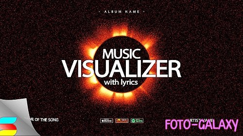 Music Visualizer Eclipse 967989 - Project for After Effects