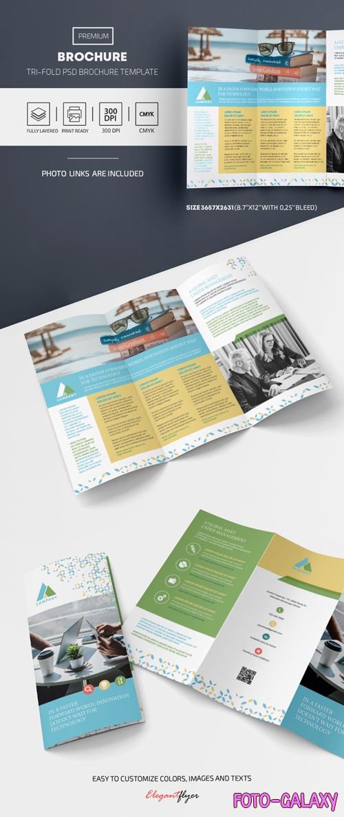 Corporate Tri Fold brochure