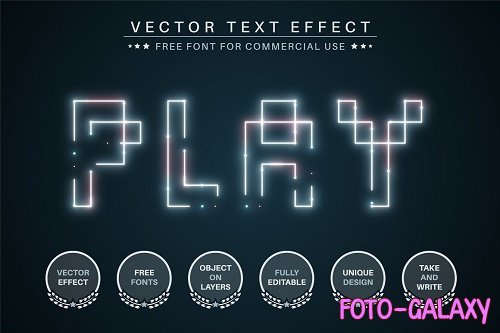 Play - Editable Text Effect - 6436938