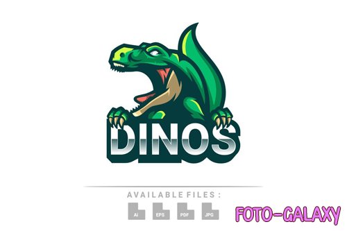 Dinos Logo Mascot design templates