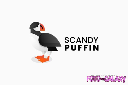 Puffin Gradient Logo