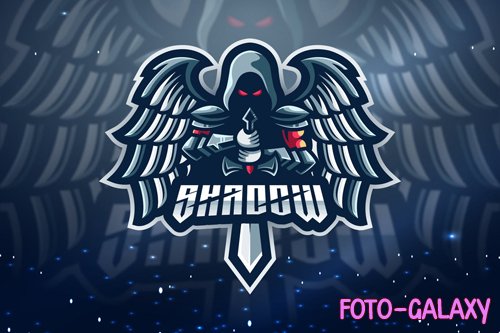 Shadow Esport Mascot Logo Template - Gudtemp