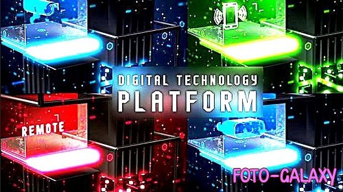 Digital Platform Slides 995753 - Project for After Effects