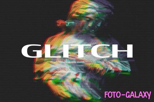 Digital Screen Glitch Effect - 6469761