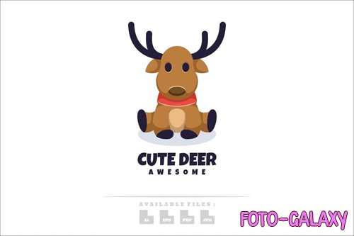 Cute Deer Logo