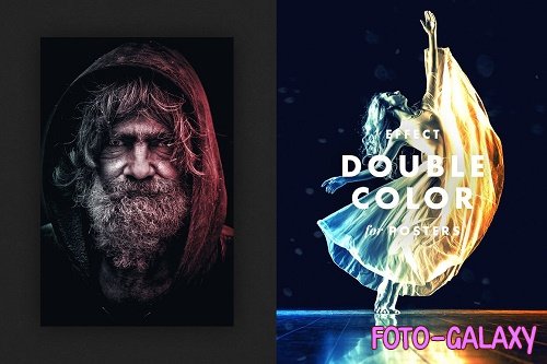 Double Color Effect for Posters - 6676801