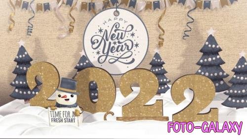 New Year Pop Up Card - 34936868