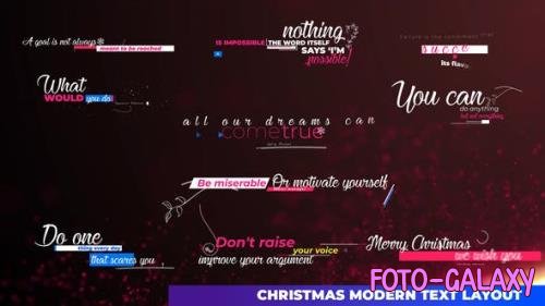 Particles Christmas Text Layout - 35044433