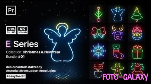 Christmas Neon Elements - 35062133